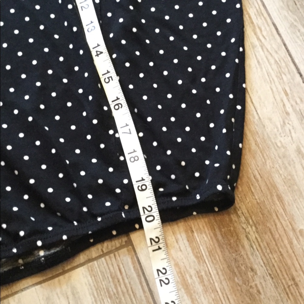 Loft polka dot dolman sleeve top - Picture 3 of 5